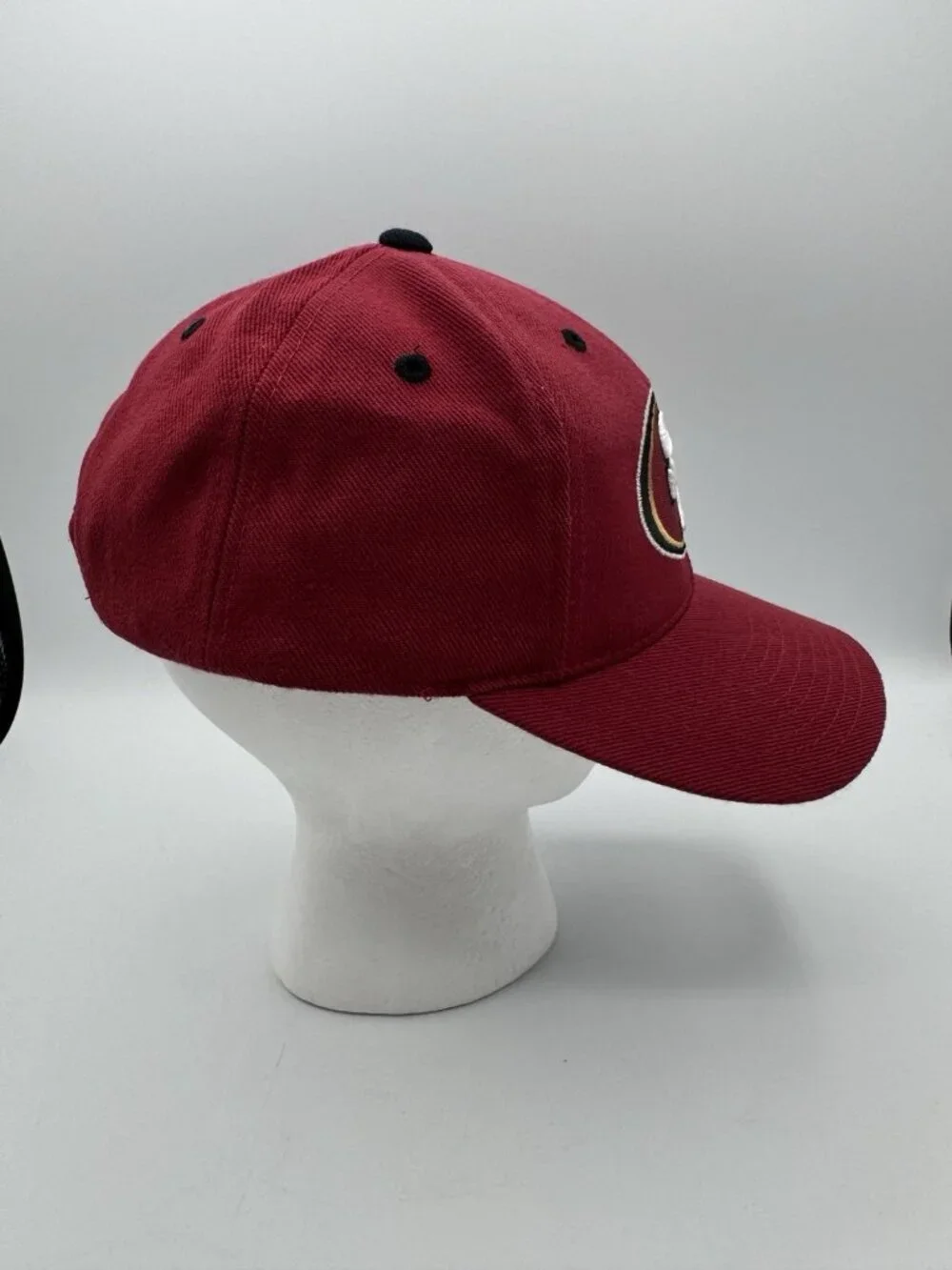 Vintage San Francisco 49ers NFL Snapback Hat Logo Athletic Wool Blend Plain Logo